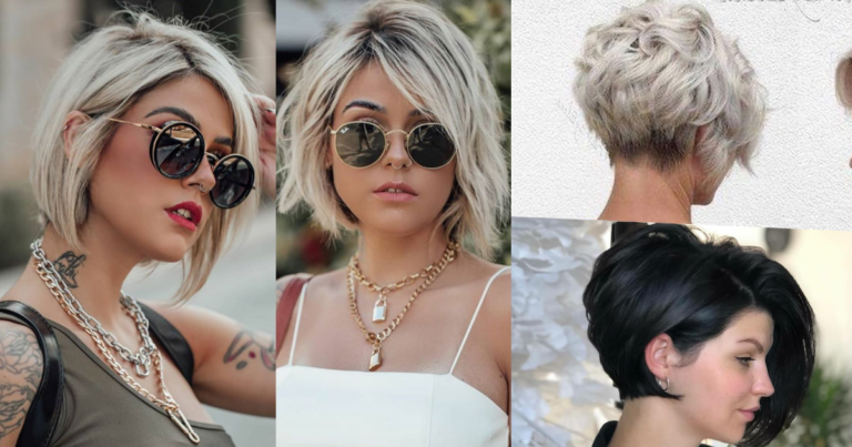 10 Traumhafte Kurzhaarfrisuren mit poppigen Farbkombinationen