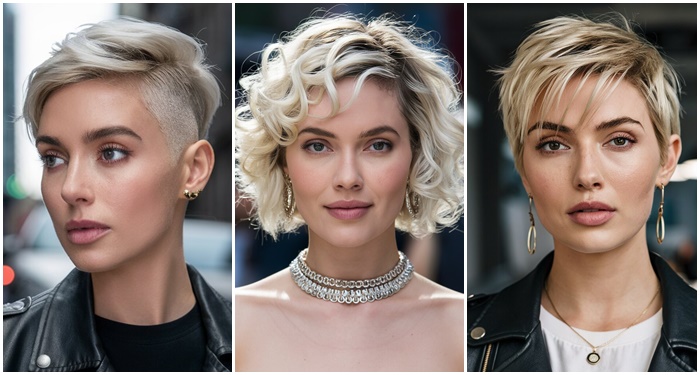 Bezaubernde blonde Haarfarben-Ideen für kurzes Haar