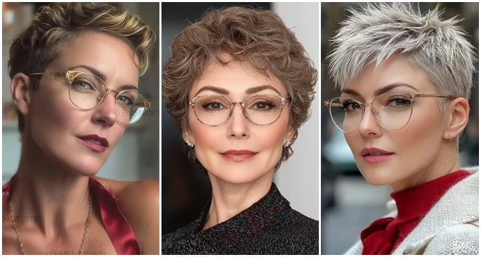 Stilsicher mit Brille: Die besten Kurzhaarfrisuren für Brillenträgerinnen