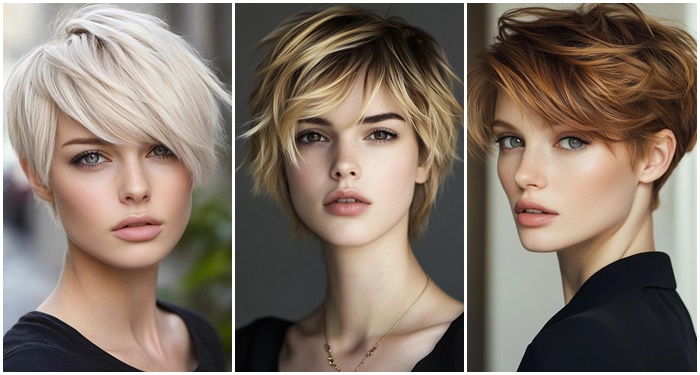 Vom Volumen bis zur Bewegung: Die Faszination kurzer gestufter Frisuren für Frauen