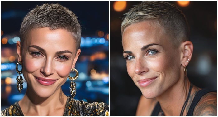 Der Power-Look: Sehr kurzes Haar als Ausdruck von Stil und Selbstbewusstsein!