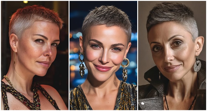 Stil kennt kein Alter: Moderne Kurzhaarfrisuren für selbstbewusste Frauen